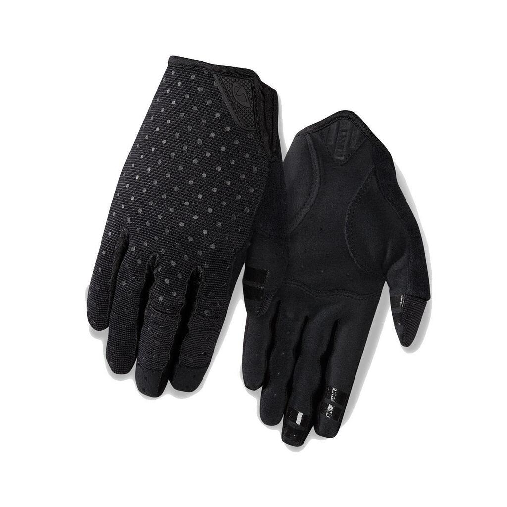 LA DND Women's MTB Cycling Gloves MTB Black Dots
