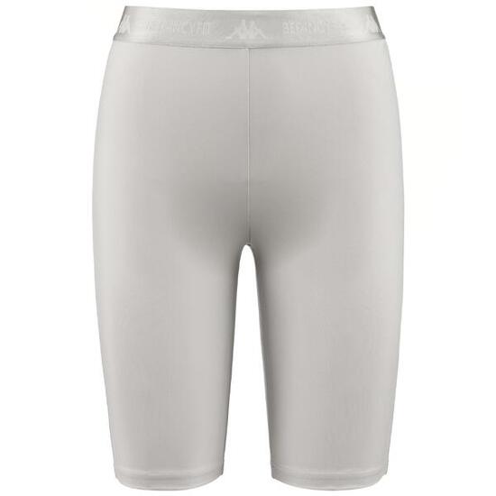 Pantaloncini sportivi da donna in nylon grigio da sport street