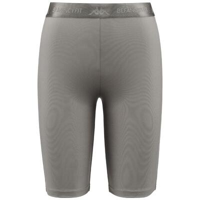 Pantaloncini sportivi da donna in nylon grigio da sport street