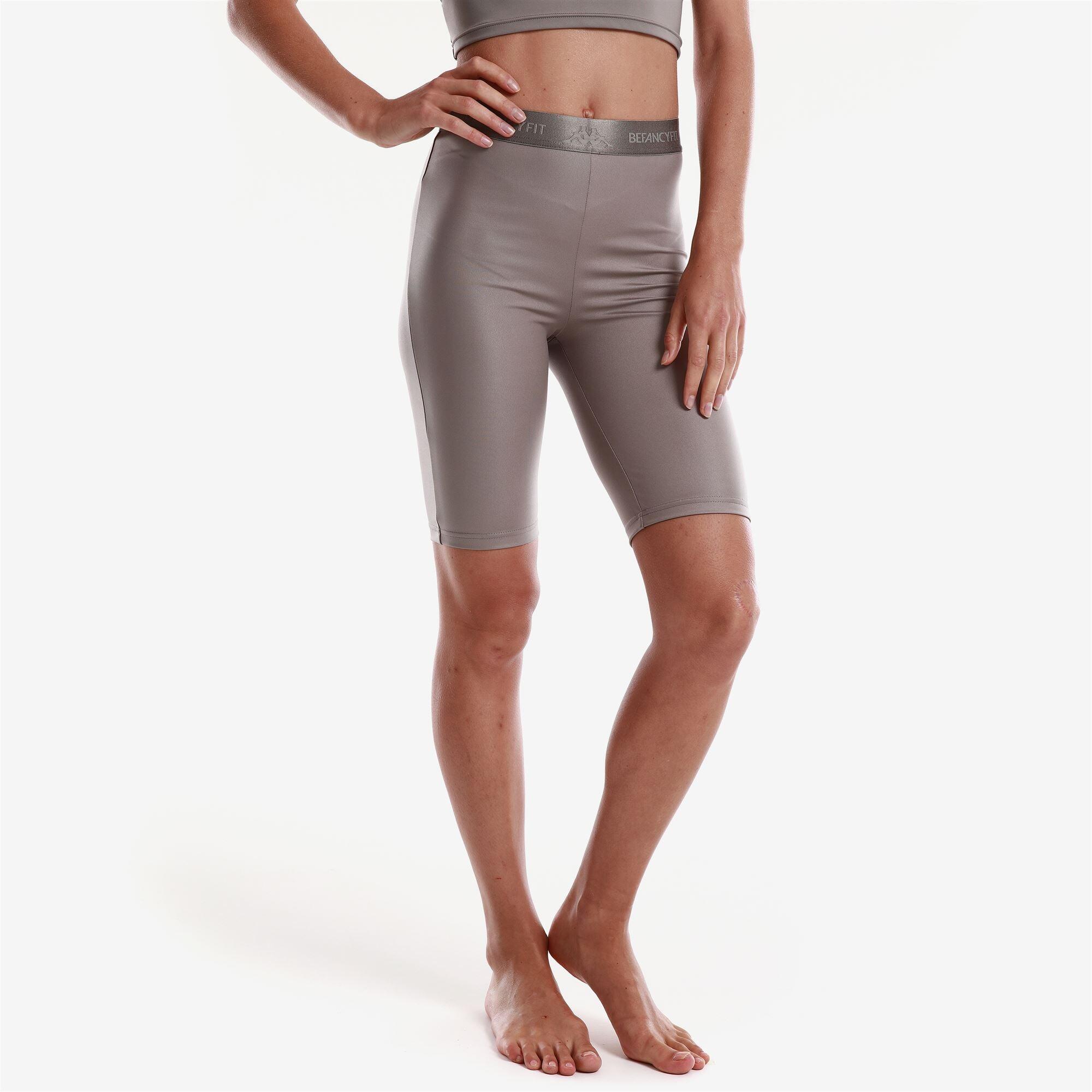 SIMIYA Pantaloncini da ciclismo da donna, a vita alta, con