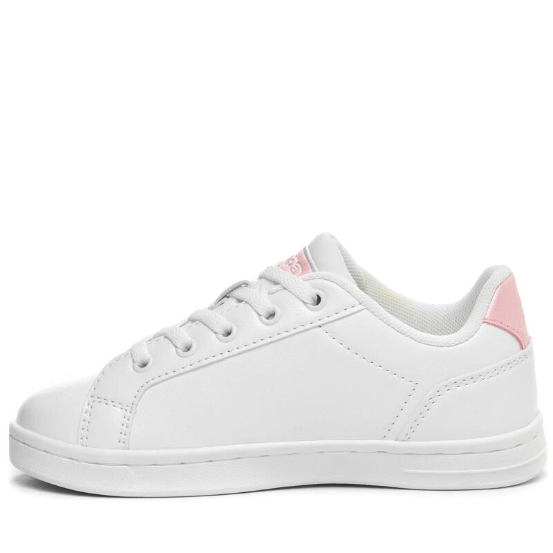 kappa sneakers da bambino in poliuretanica bianco da allenamento