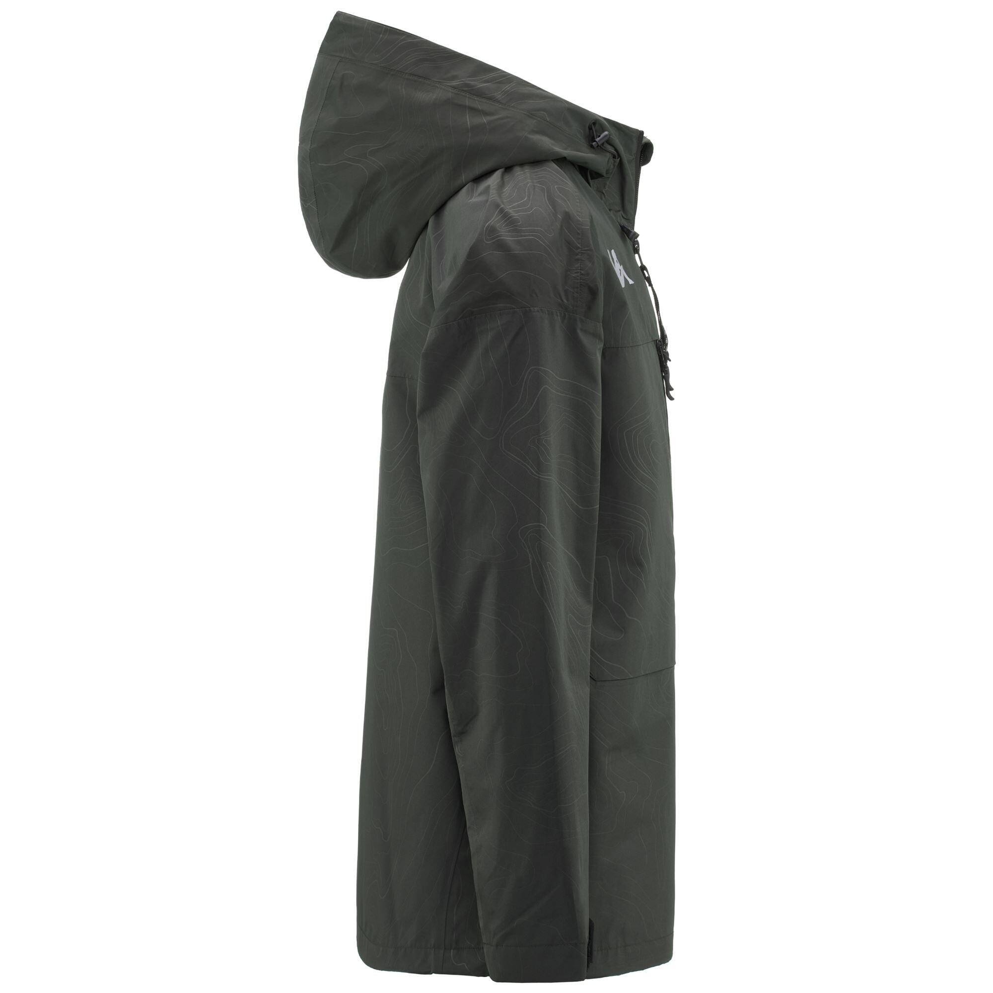 Giubbotto da uomo in poliestere verde da outdoor 2/5
