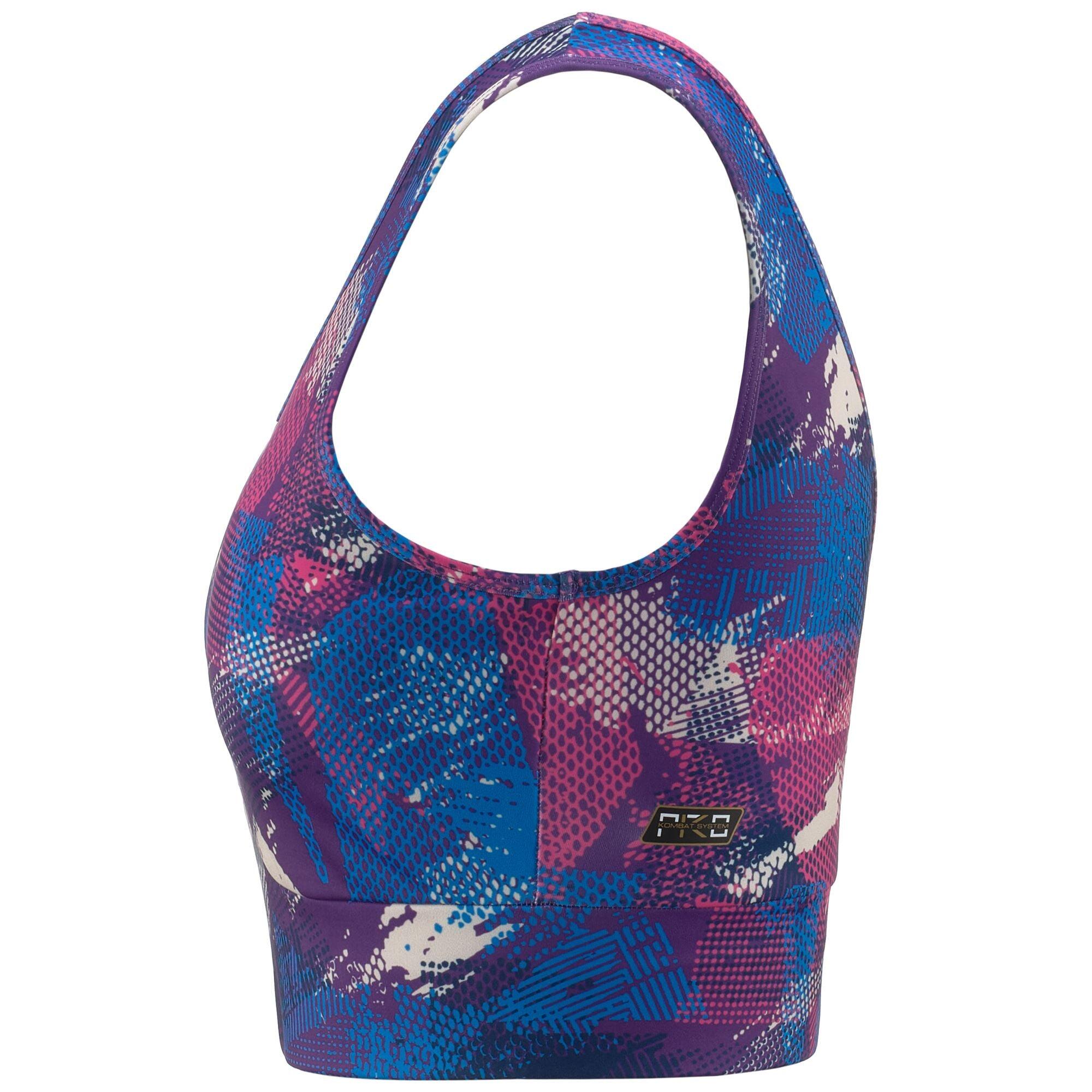 Brassière running femme Kombat Erma violet 2/6