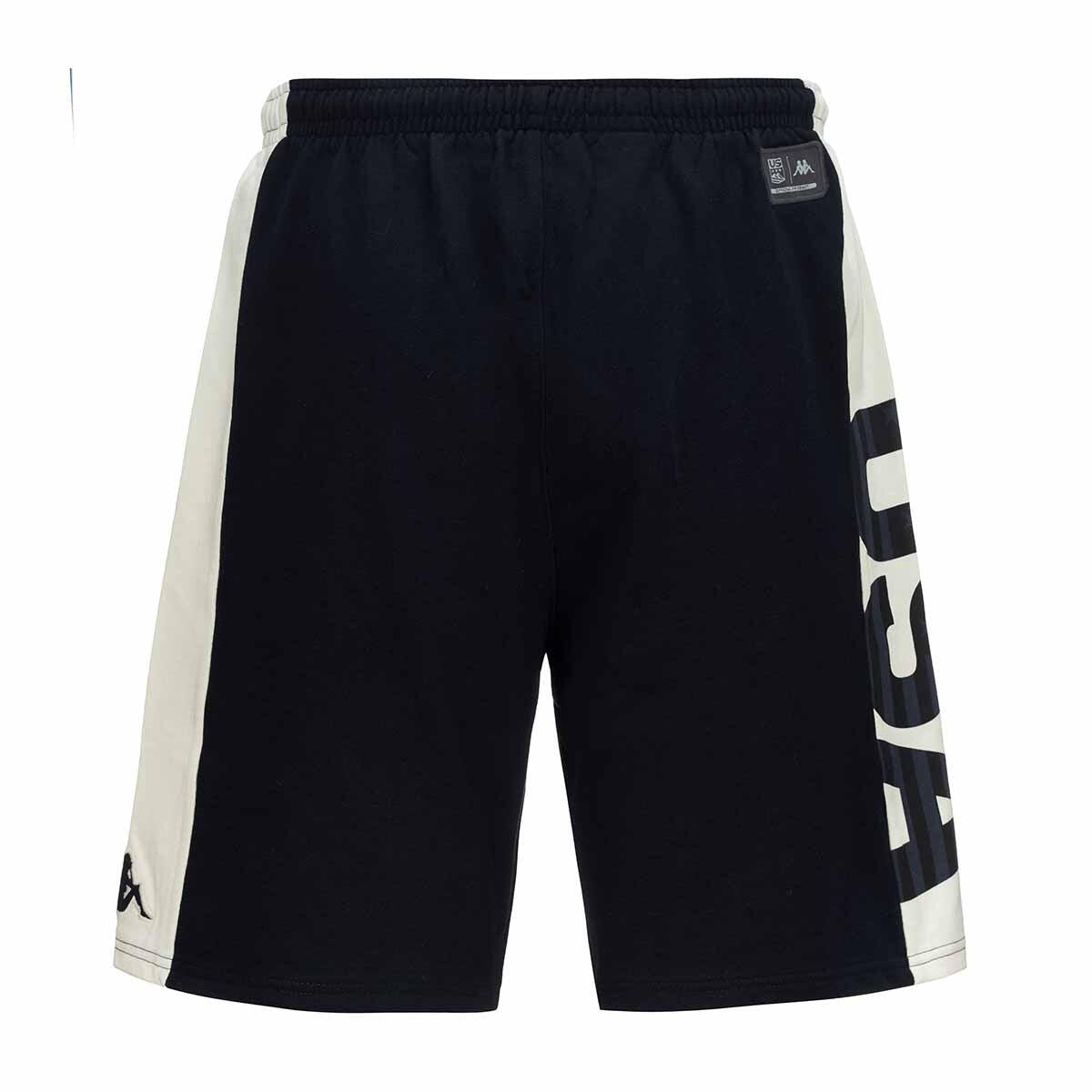 Pantaloncini sportivi da uomo donna in cotone blu da sci 4/6
