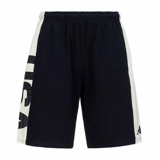 Pantaloncini sportivi da uomo donna in cotone blu da sci