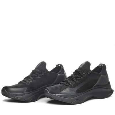 sneakers da uomo e donna in poliammide nero da fitness