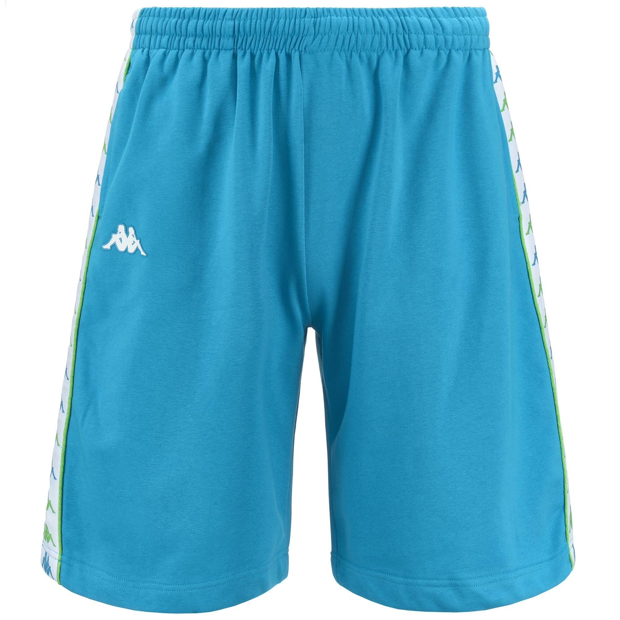 kappa pantaloncini da bambino in cotone blu da allenamento |  Kappa