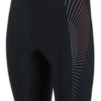 Speedo Tech Panel Jammer - Nero/Rosso Lava/Grigio Ossido - Taglia 26 3/6