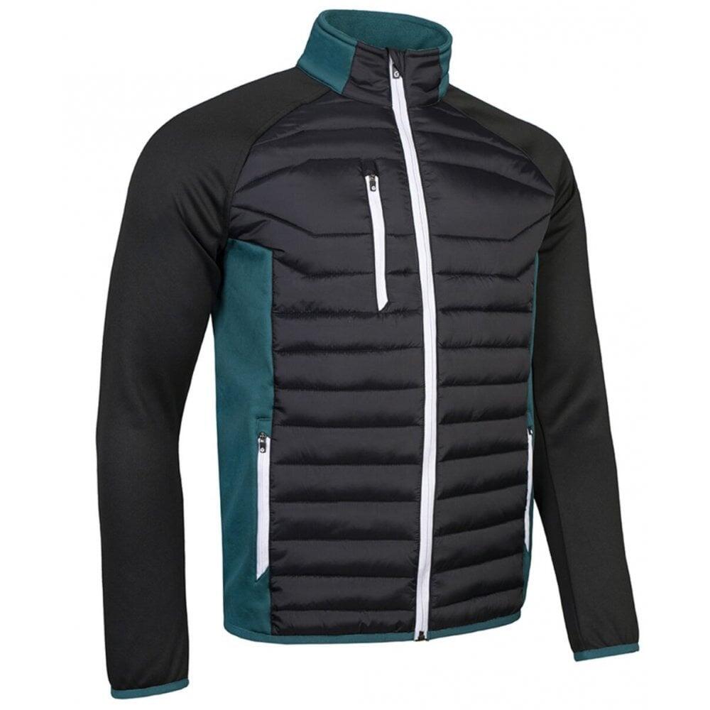 SUNDERLAND Sunderland Zermatt Padded Jacket Black/Evergreen/White
