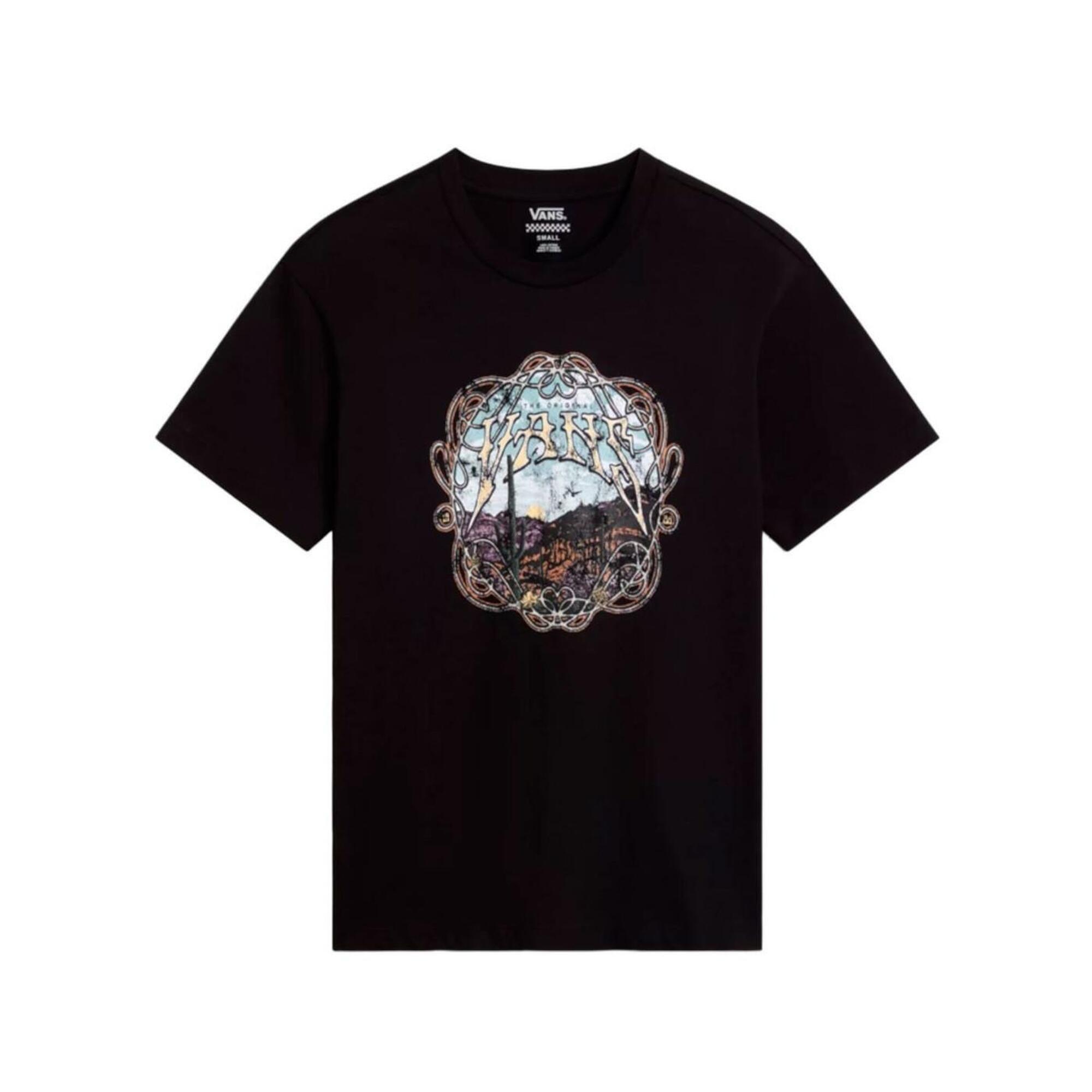 Vans - T-shirt À Manches Courtes Pour Femme Vans Cnyn Script Noir - T-shirt Manches Courtes - Noir - Decathlon