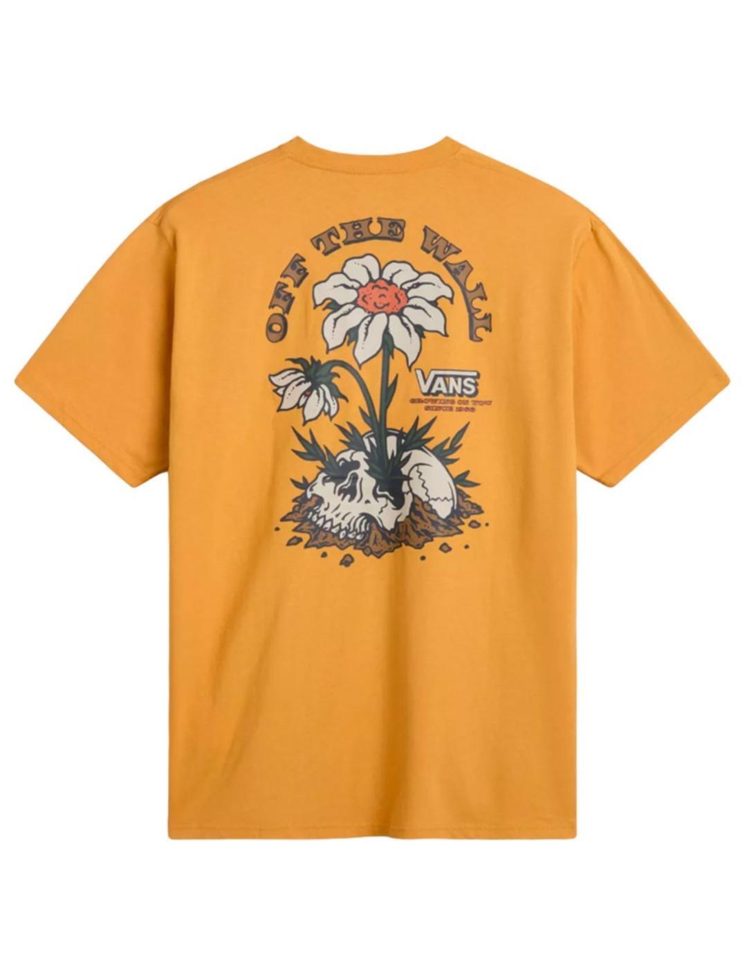 Camiseta de manga corta para Hombre Vans Growin on Amarillo 2/4