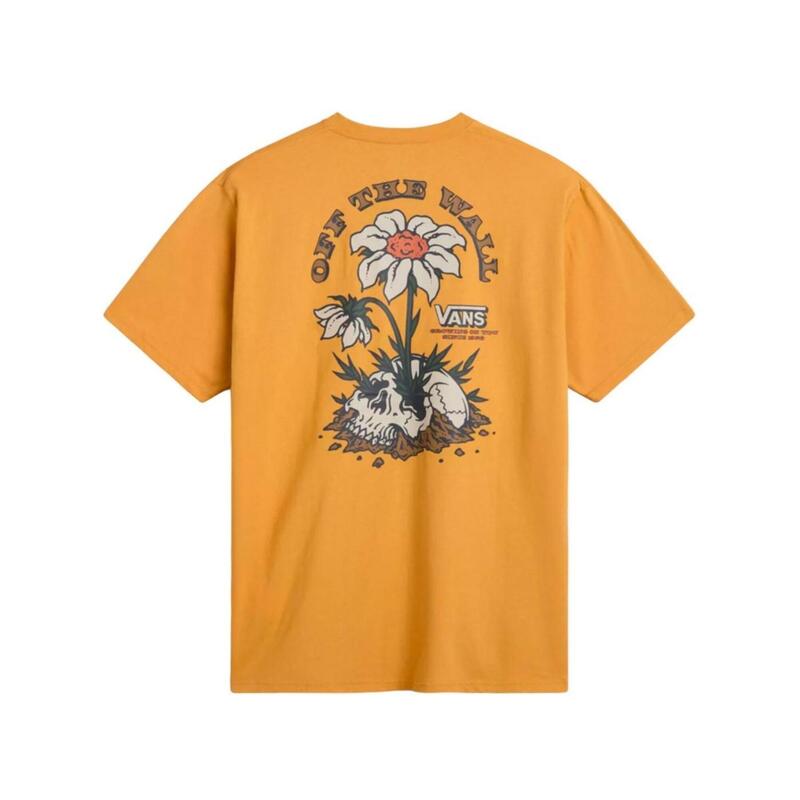 Camiseta de manga corta para Hombre Vans Growin on Amarillo