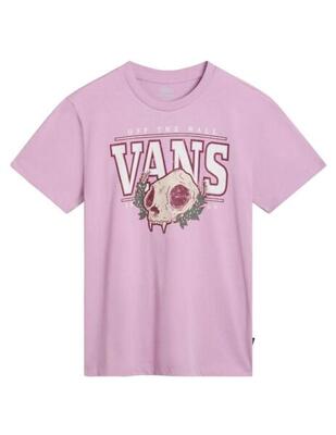Maglietta a maniche corte da donna Vans Catbob Teschio Rosa