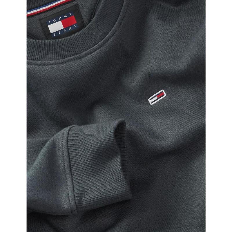 Sudadera para Hombre Tommy hilfiger Reg flag Gris