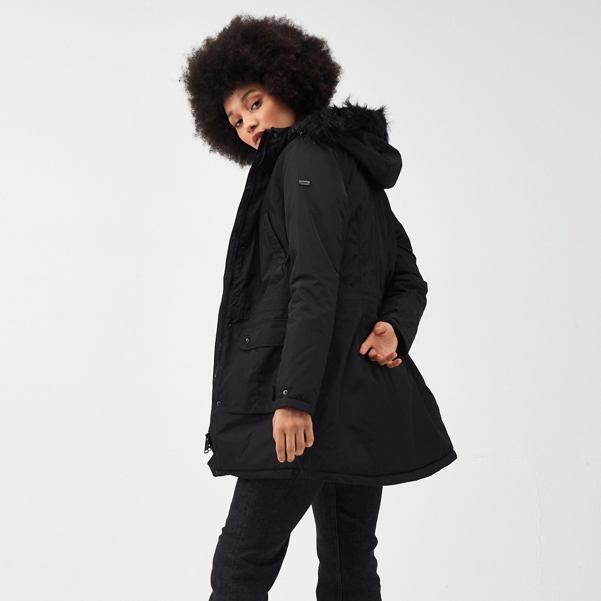 Parka Dames Waterdicht Ademend Lichtgewicht Wandelen 5/5