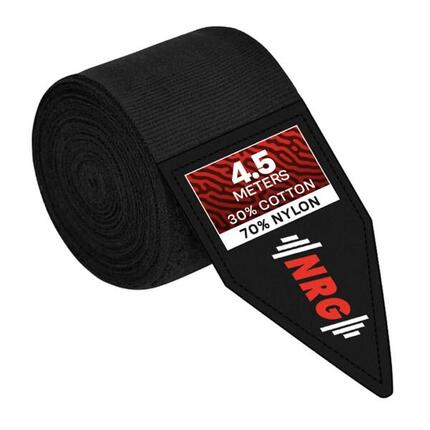 Bandage de boxe - Bandages pour les mains - 4,5 mètres - Jaune
