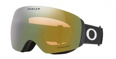 Oakley flight deck m skibril mat zwart/ prizm sage gold