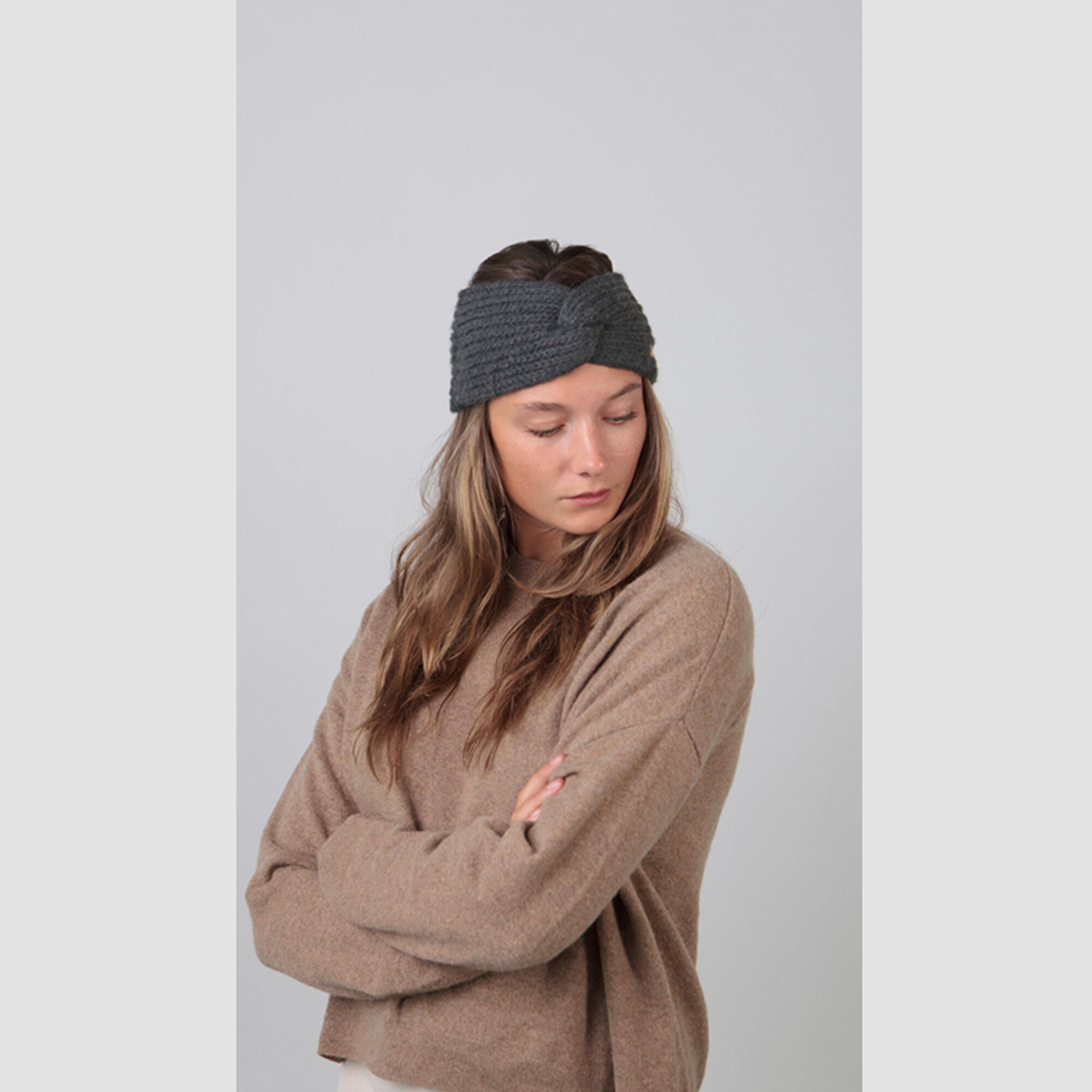 Cinta para el pelo Desire Headband Charcoa para mujer 4/4