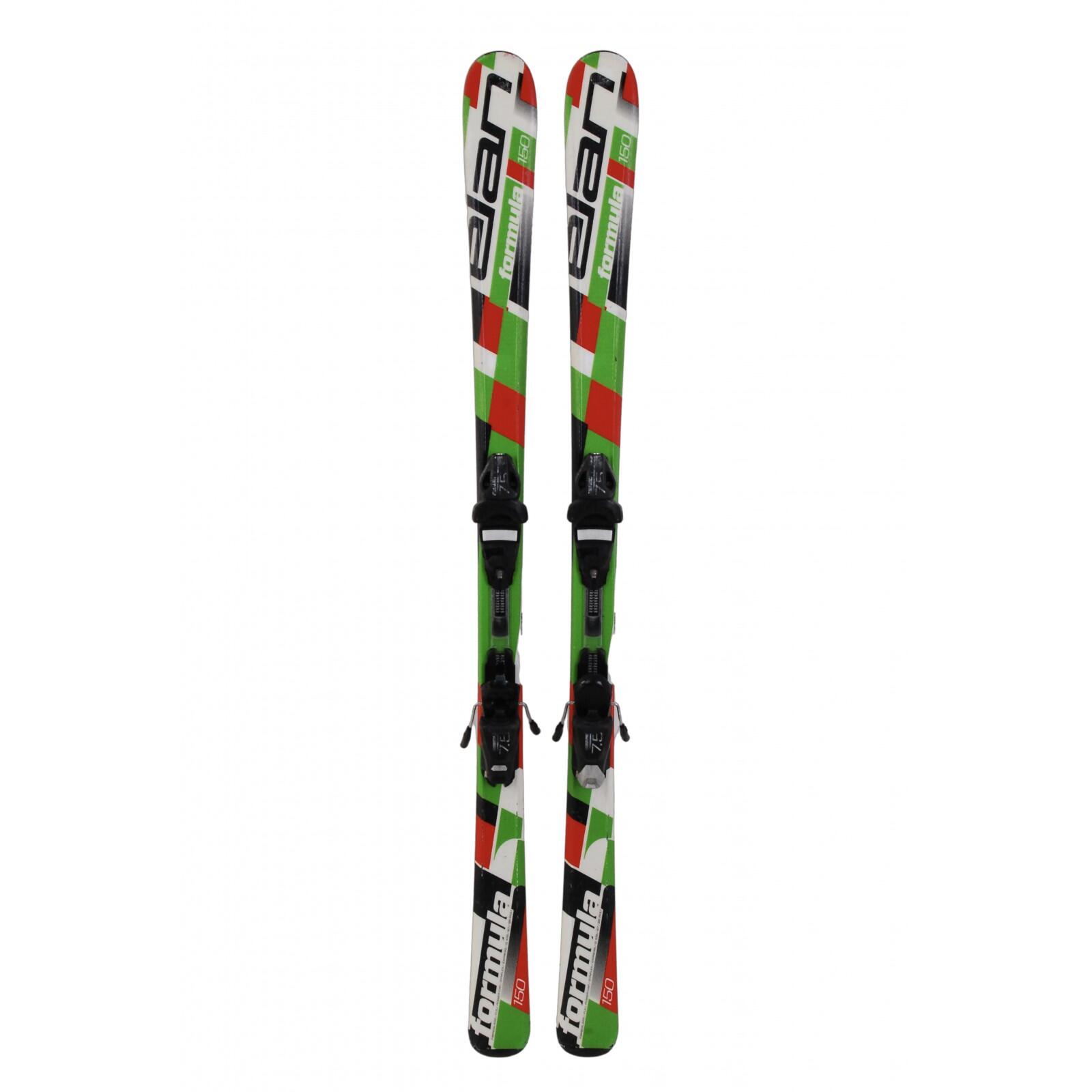 RECONDITIONNE - Ski Junior Elan Formula + Fixations 5/5