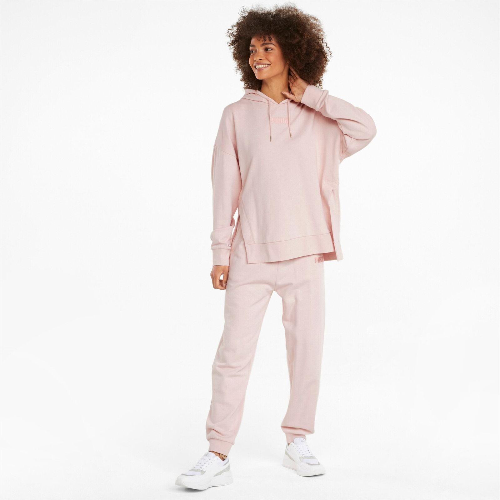 Pantalon Puma Her High Waist Pants Tr Cl, Rose, Femmes 3/6