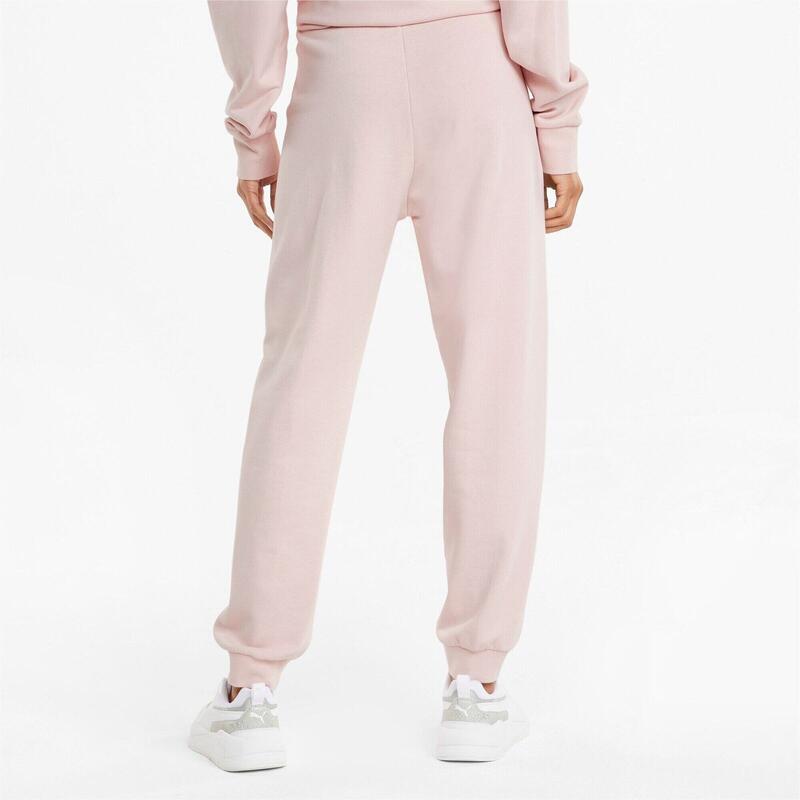 Pantalon Puma Her High Waist Pants Tr Cl, Rose, Femmes