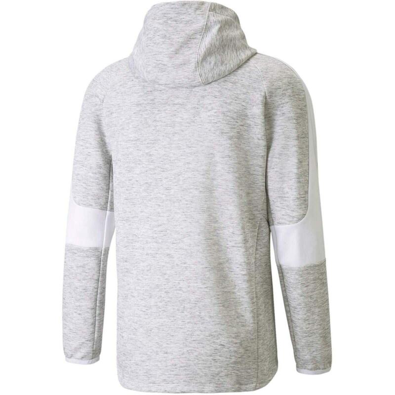 Hanorac barbati Puma Evostripe Fz Hoodie, Gri