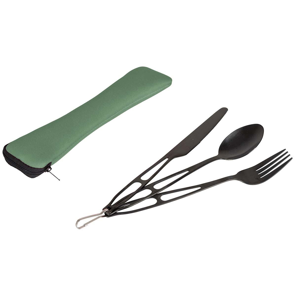 Outdoorbestek - 3-Delig - In Etui 6/7