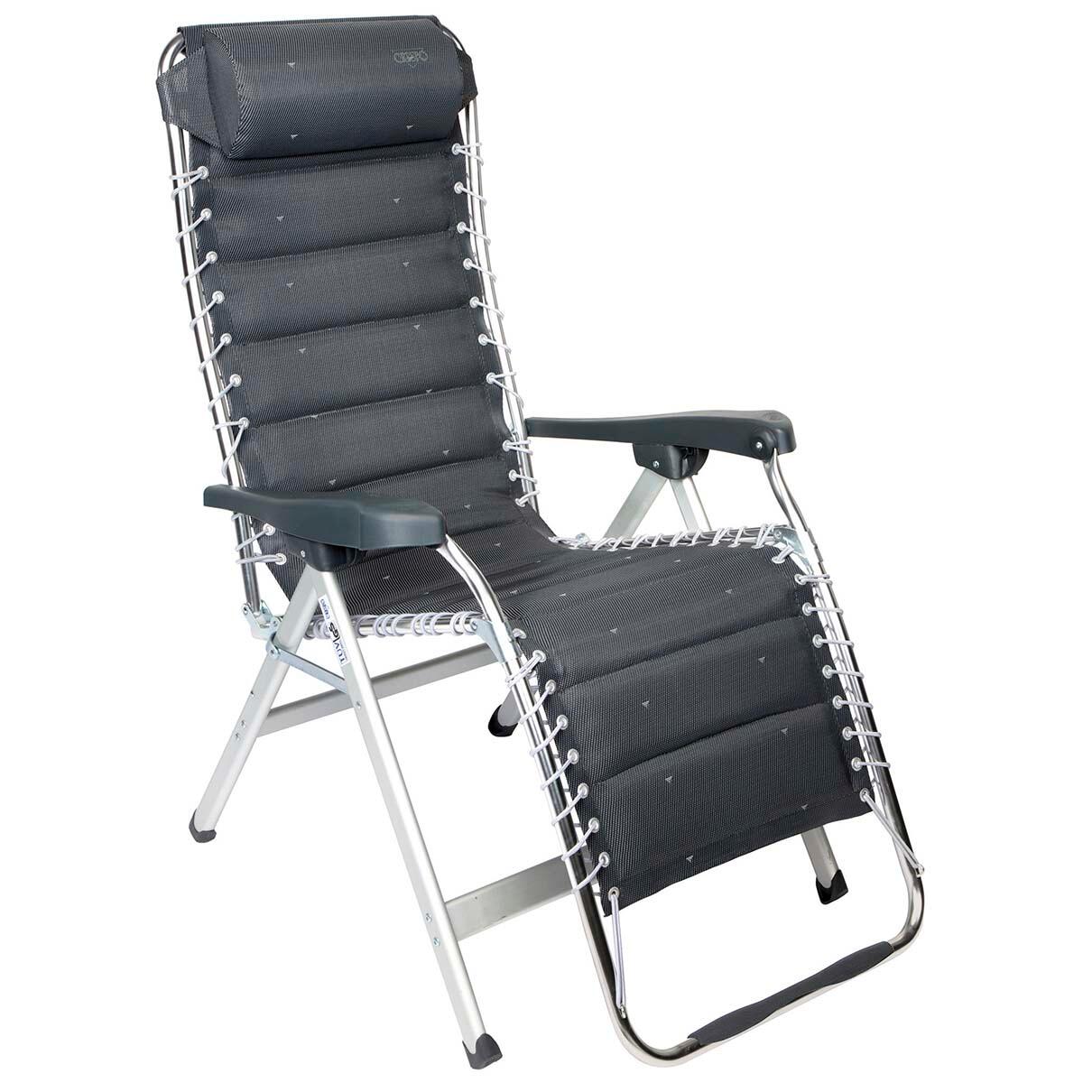 CRESPO Crespo Relaxstoel AL/232 Deluxe Donker grijs