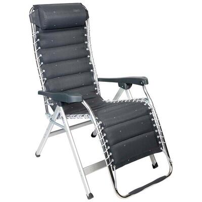 Crespo relaxstoel al/232 deluxe donker grijs