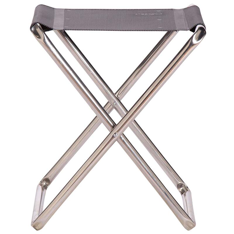 Mini tabouret de camping pliant AL 301 Pêche Siège Alu léger 90 kg