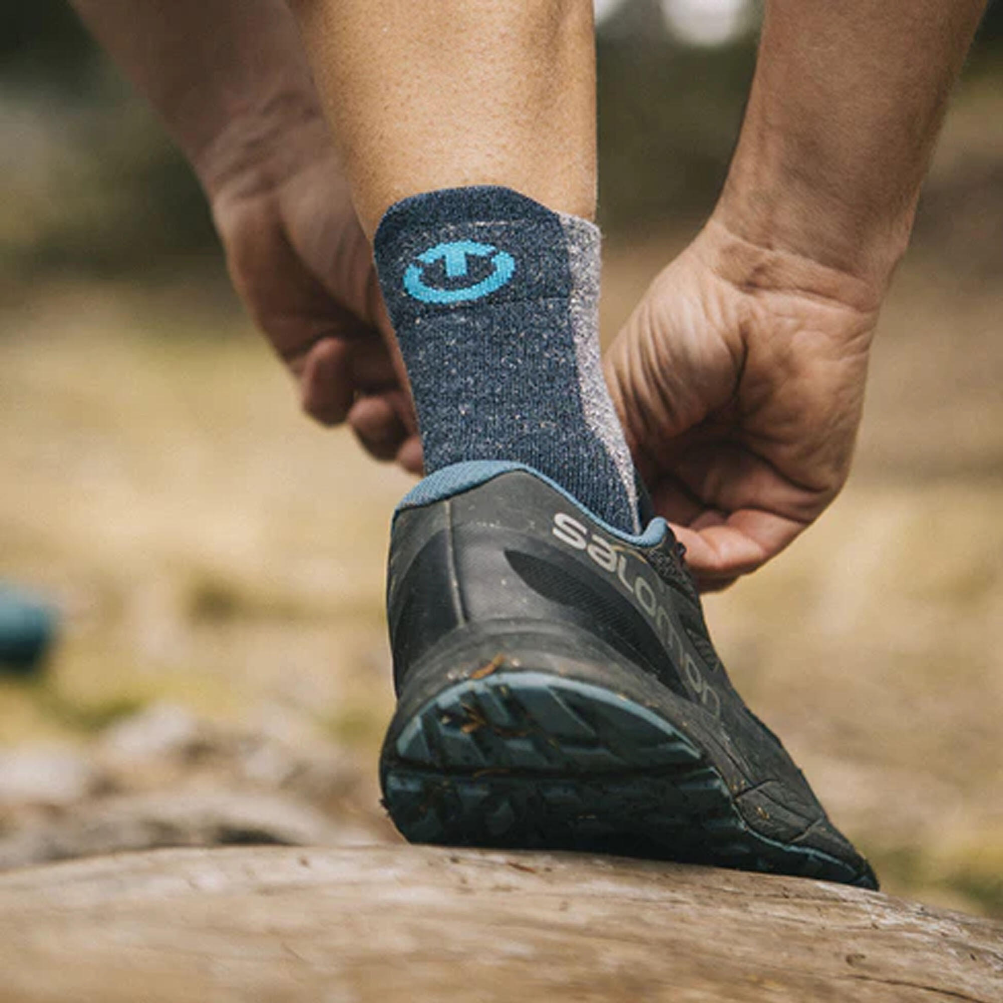 Calze da trekking naturali più rinfrescanti - Trekking UltraCool Linen Ankle 4/4