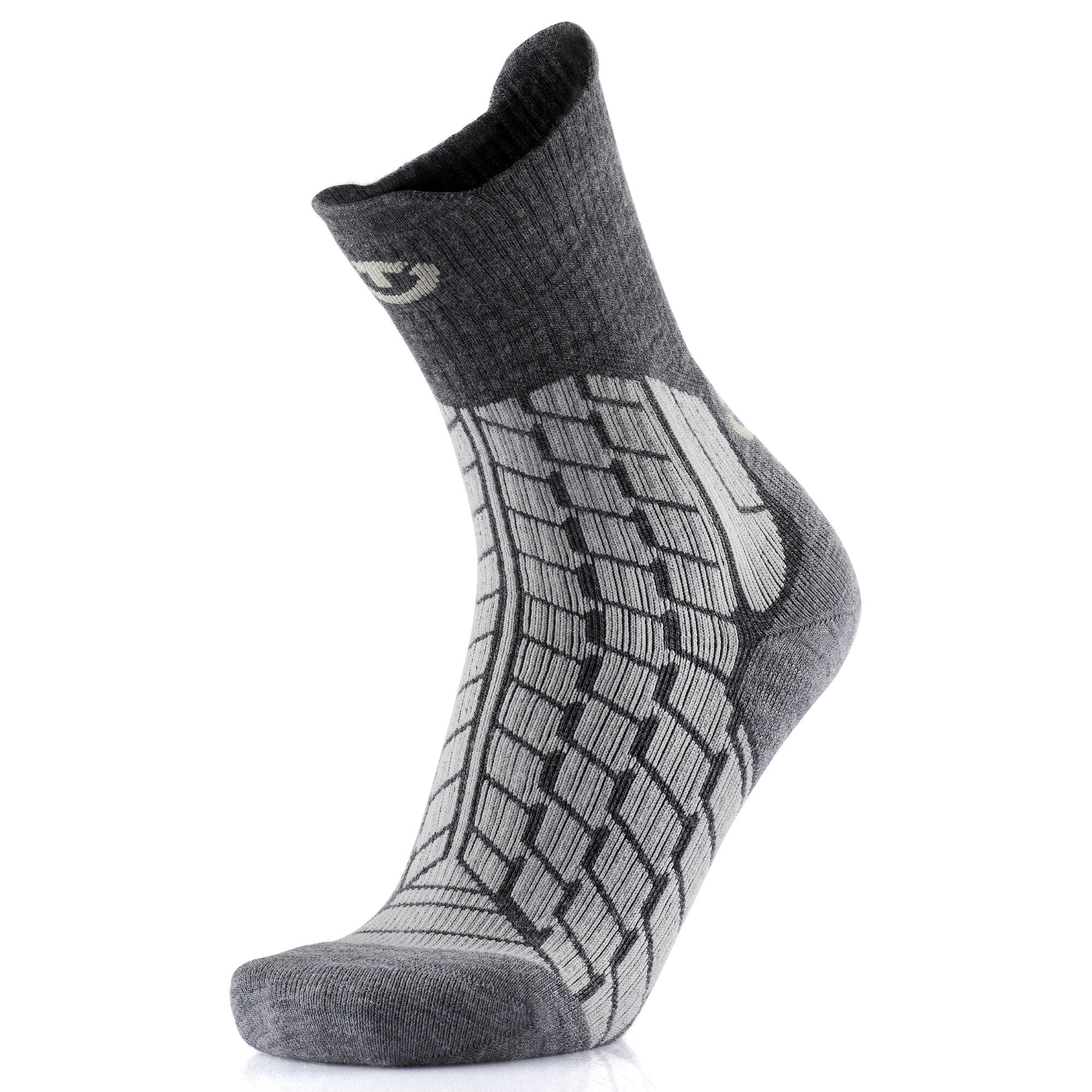 Therm-ic Trekking Warm Crew wandelsokken - Grijs - Standaard sok 2/4