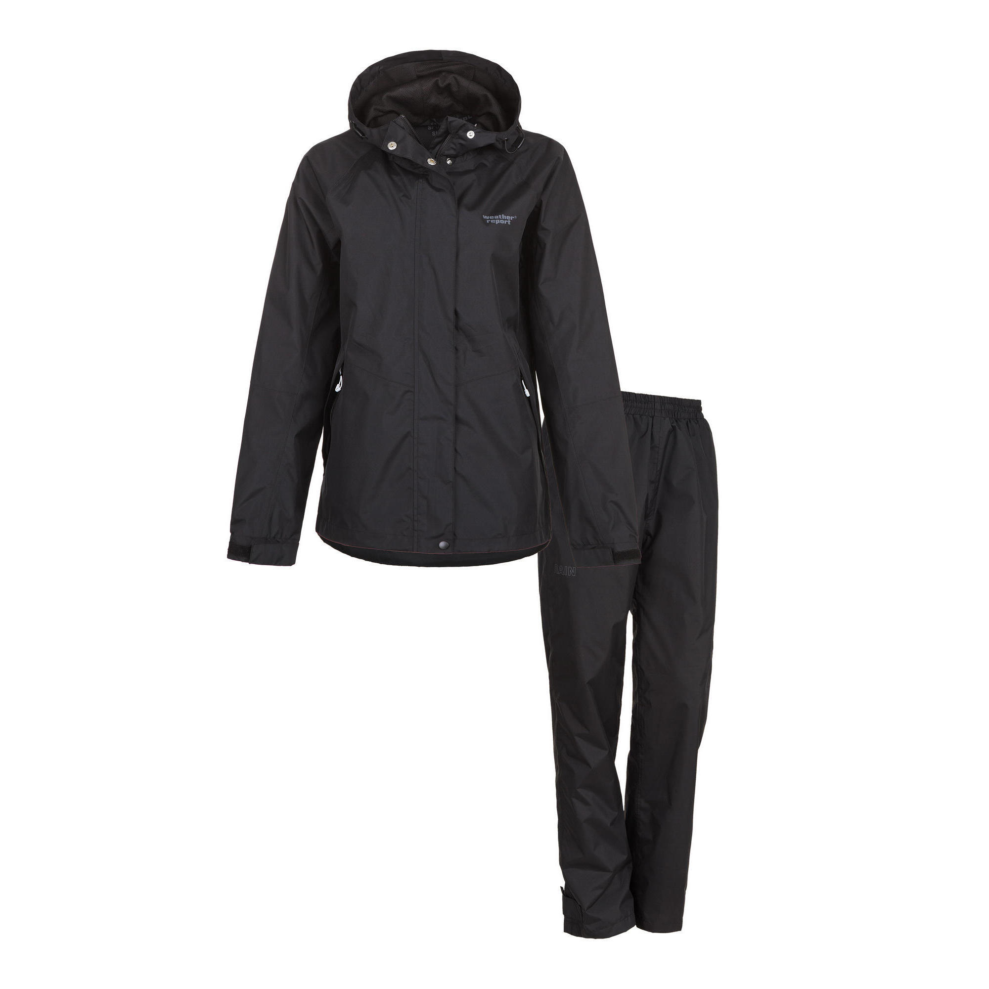 Weather Report - Weather Report Ensemble De Pluie Carlene - Surpantalon - Noir - 38 S - Decathlon