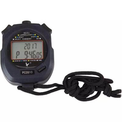 Stoppuhr mit 10 Teilzeiten