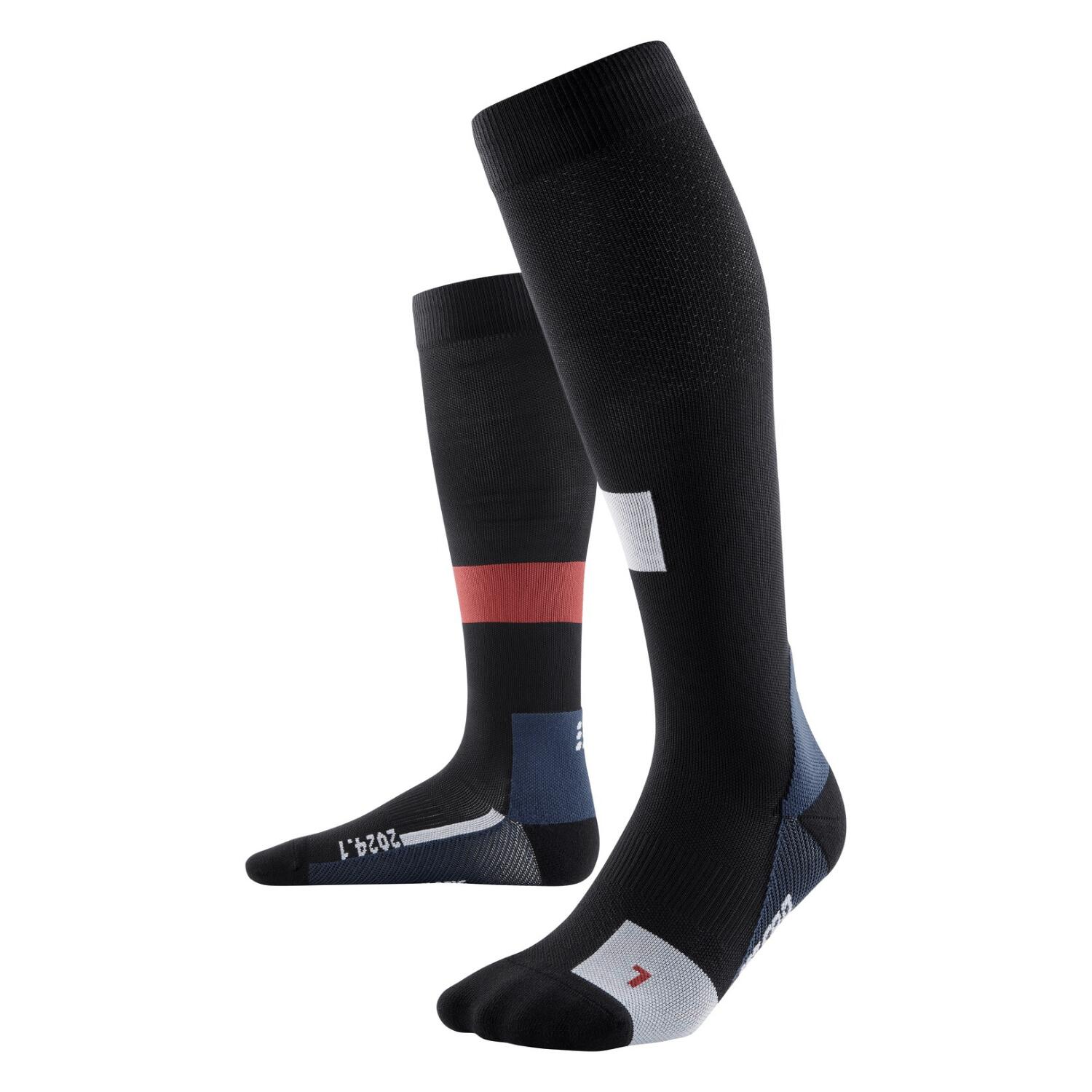 Skarpety kompresyjne sportowe damskie CEP The Run Limited wysokie
