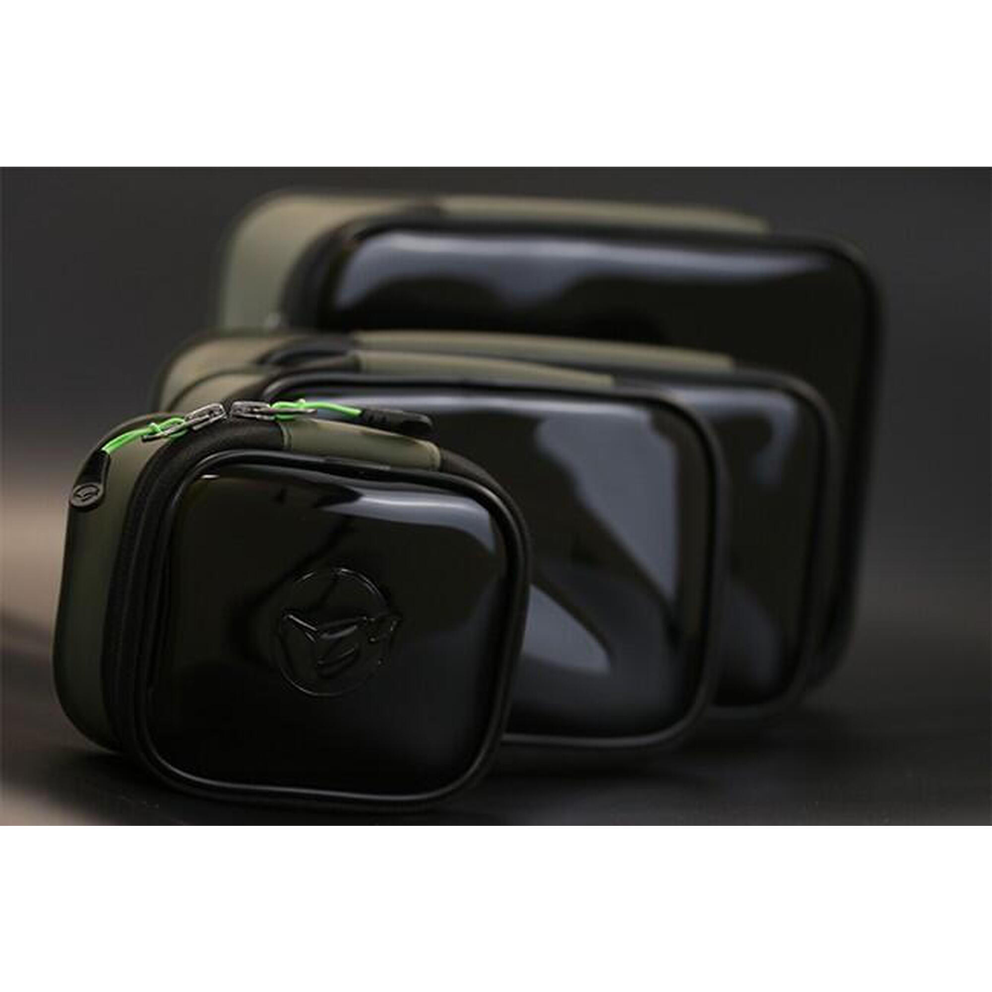 GENTUTA SEMIRIGIDA PENTRU ACCESORII KORDA COMPAC 100 CAMO, 14X11X7 CM
