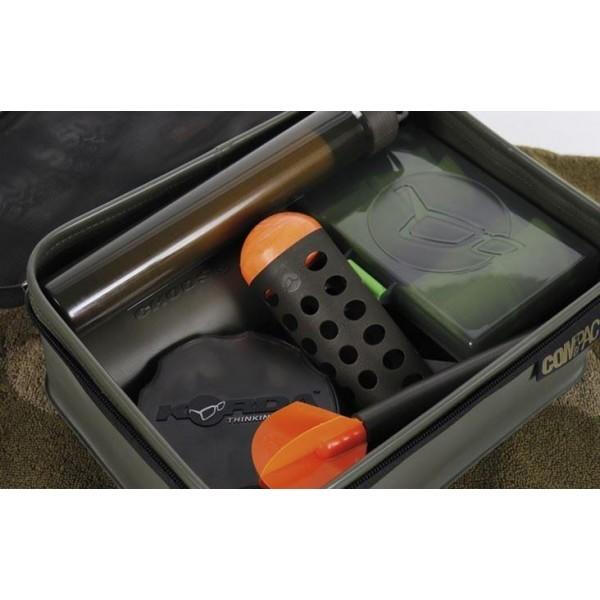 GEANTA SEMIRIGIDA PENTRU ACCESORII KORDA COMPAC 200, 28X20X10 CM