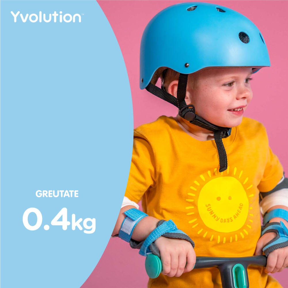 Yvolution Helm - Blauw 4/4
