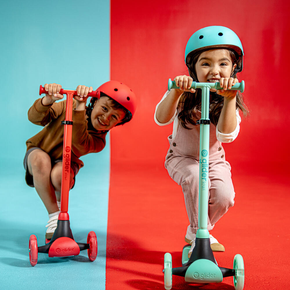 Yvolution Y-glider Kiwi Step - Rood 7/7