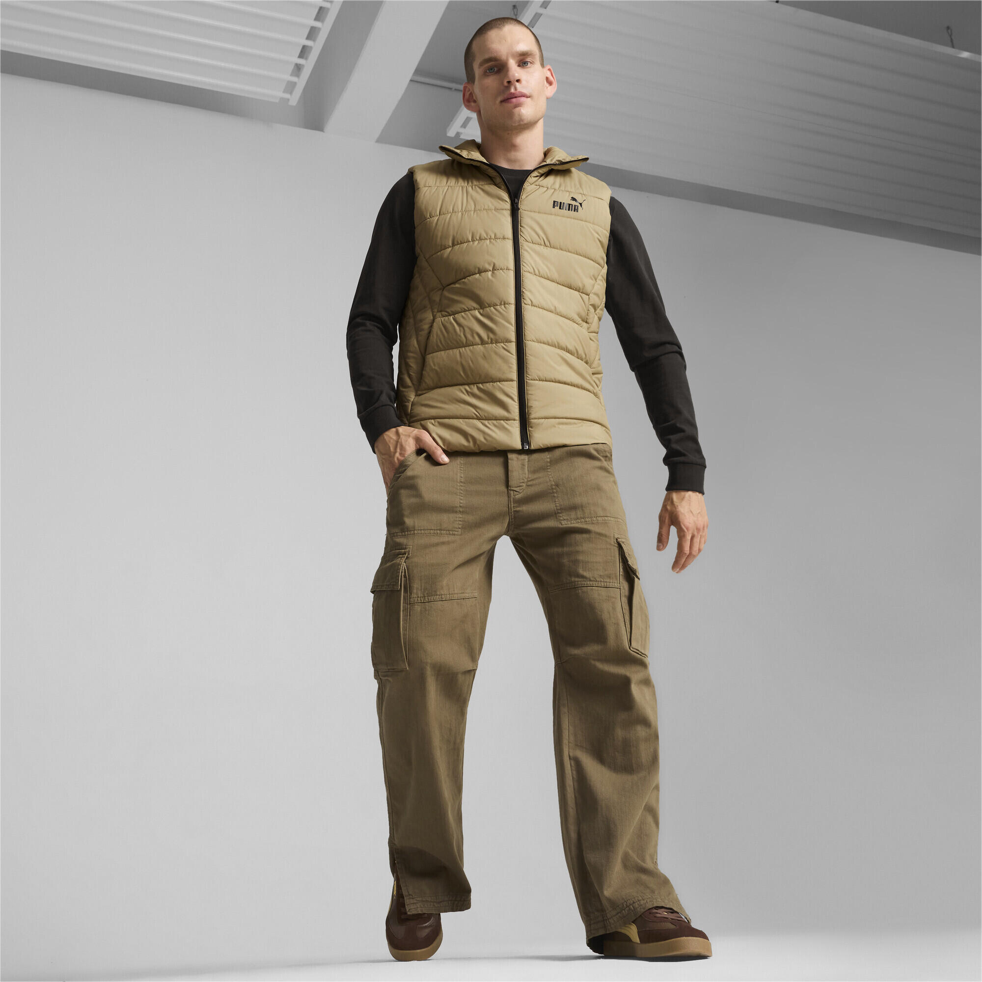 Chaleco Essentials acolchado Hombre PUMA Oak Branch Beige 5/7