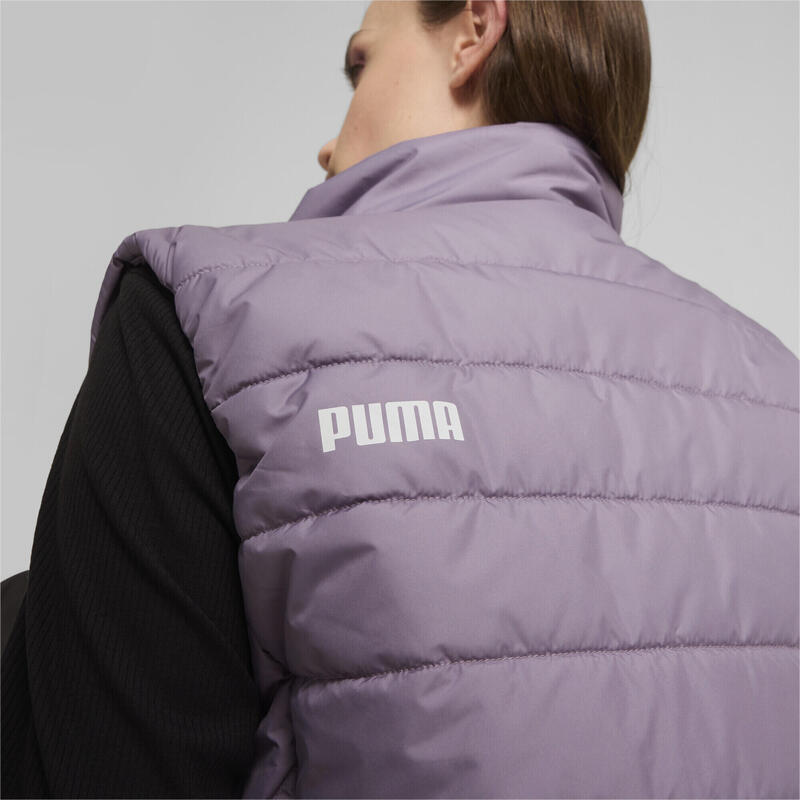 ESS gewatteerd vest voor dames PUMA Pale Plum Purple