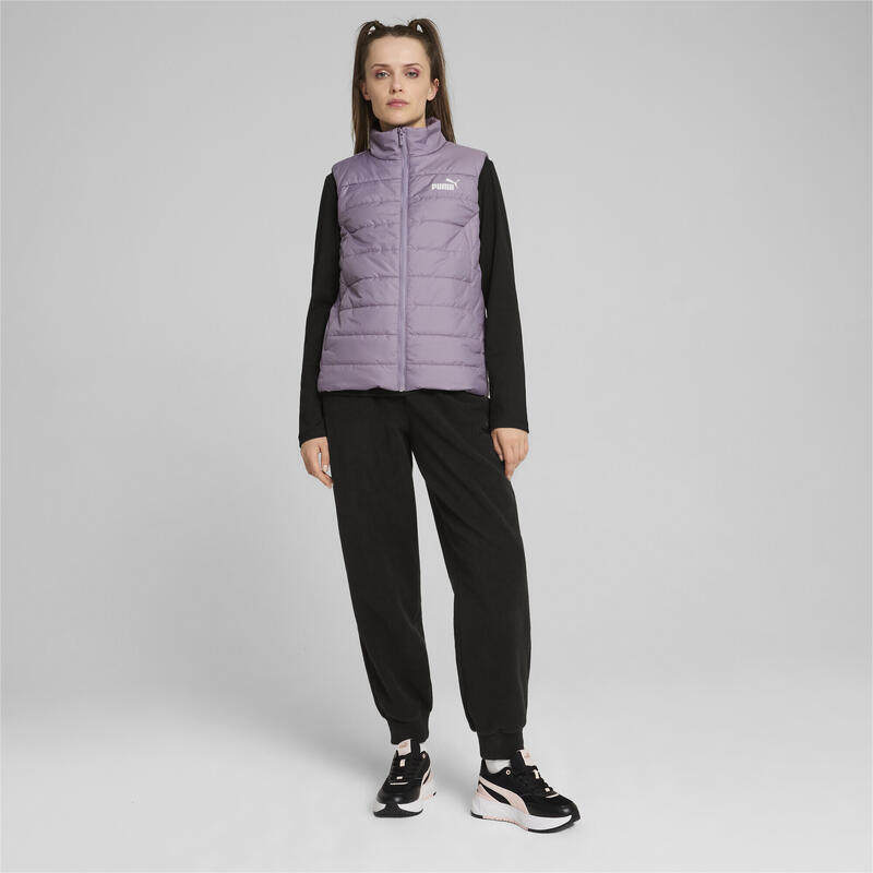 ESS gewatteerd vest voor dames PUMA Pale Plum Purple