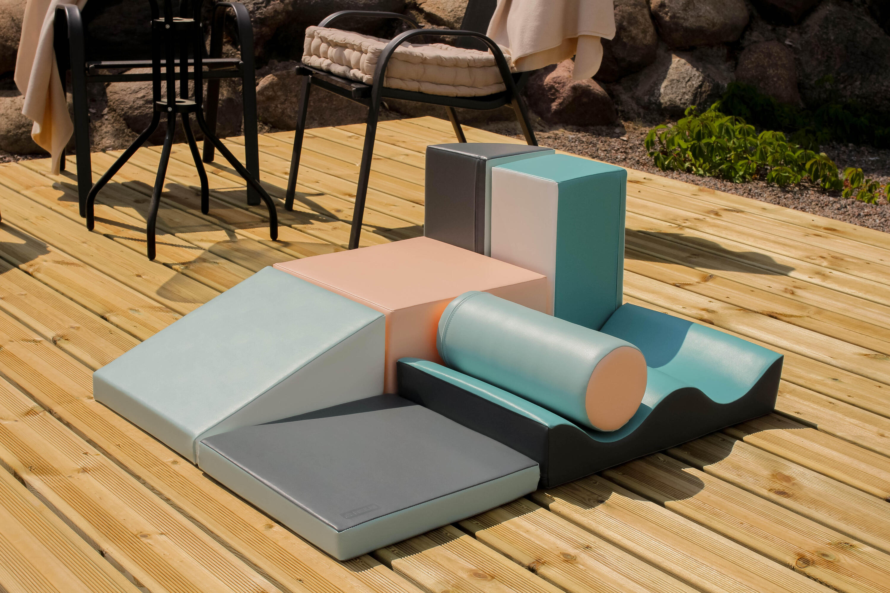 Blocchi per Bambini in Schiuma, Kit di attività Soft Play, pastello 6/7