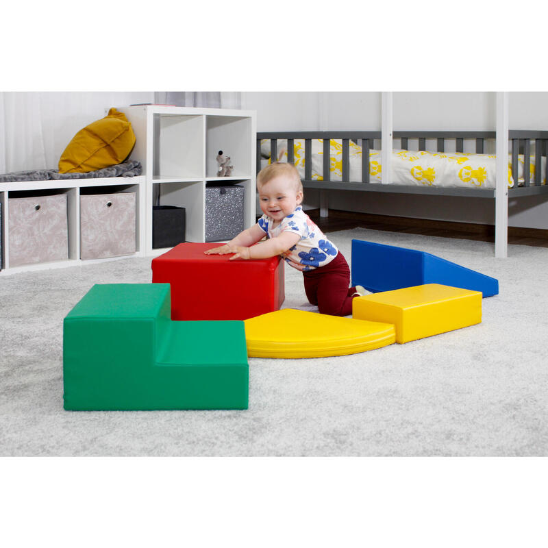 Zachte speel- en activiteiten set Corner Climber, soft play, meerkleurig