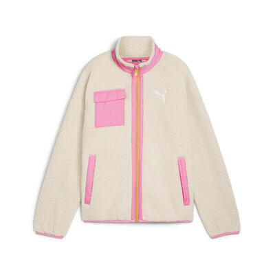 Hybrid Sherpa Jacke Jugendliche PUMA Alpine Snow White