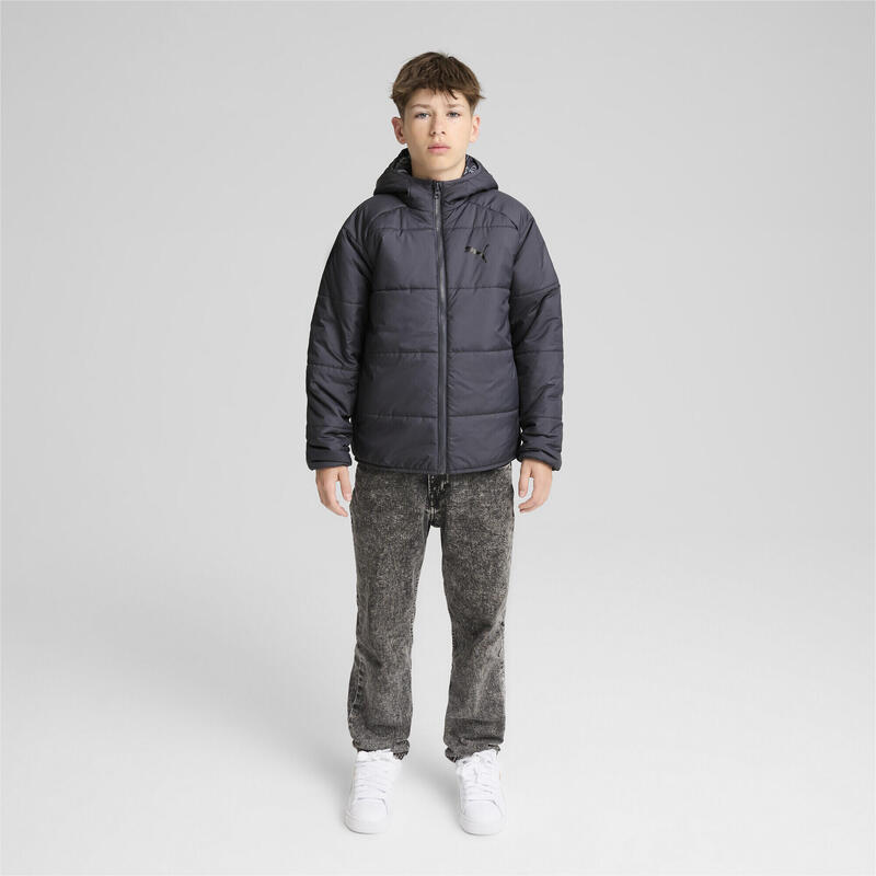 Chaqueta acolchada reversible Niño PUMA Galactic Gray