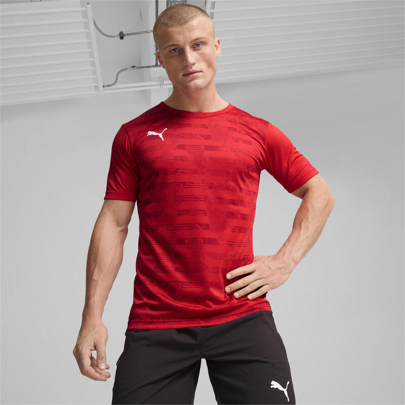 individualRISE grafische jersey voor heren PUMA Red