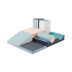 Kit de blocs en mousse Discoverer, beige turquoise