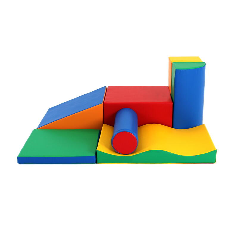 Blocchi per Bambini in Schiuma, Kit di attività Soft Play, multicolore