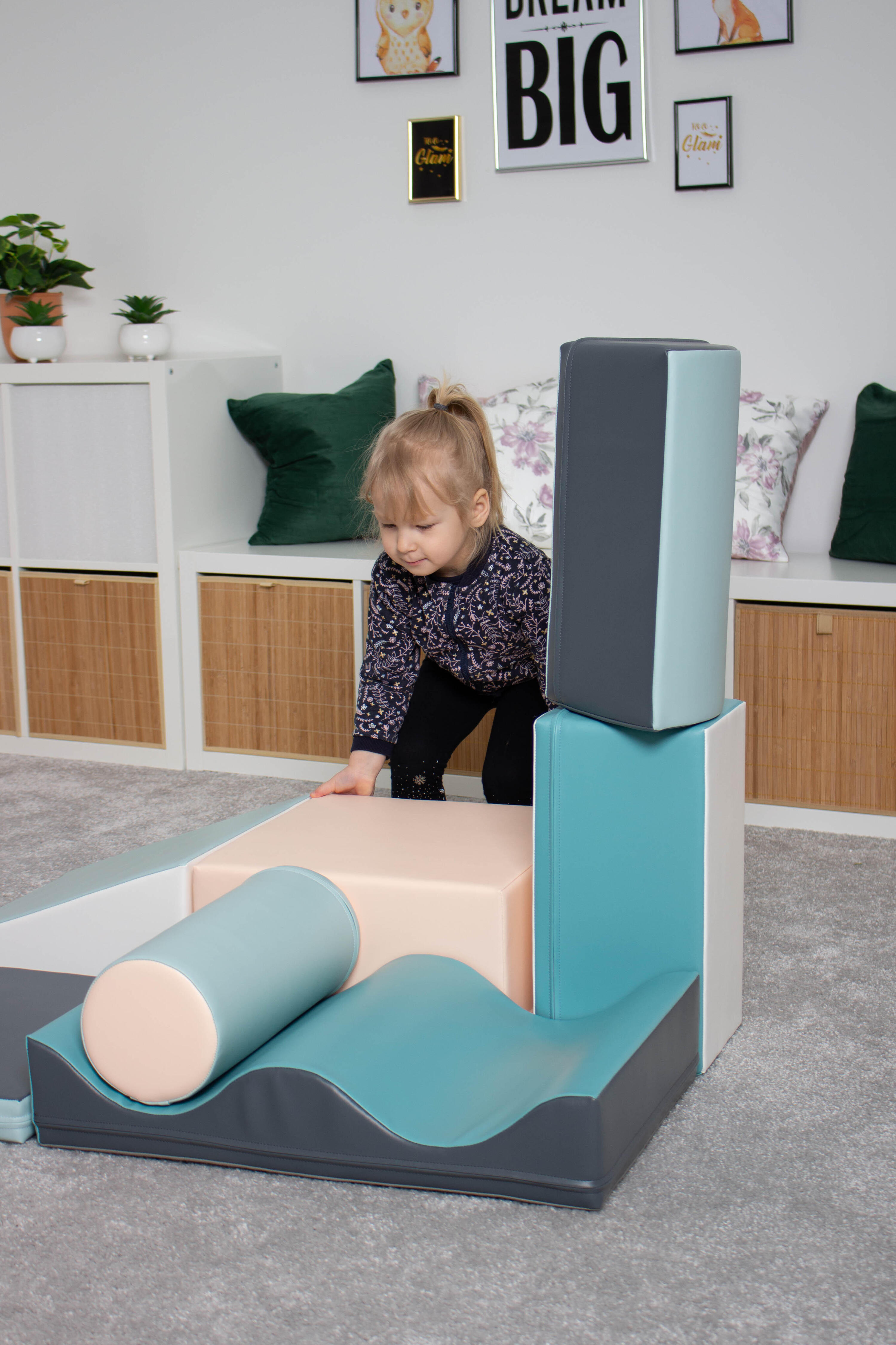 Blocchi per Bambini in Schiuma, Kit di attività Soft Play, pastello 5/7